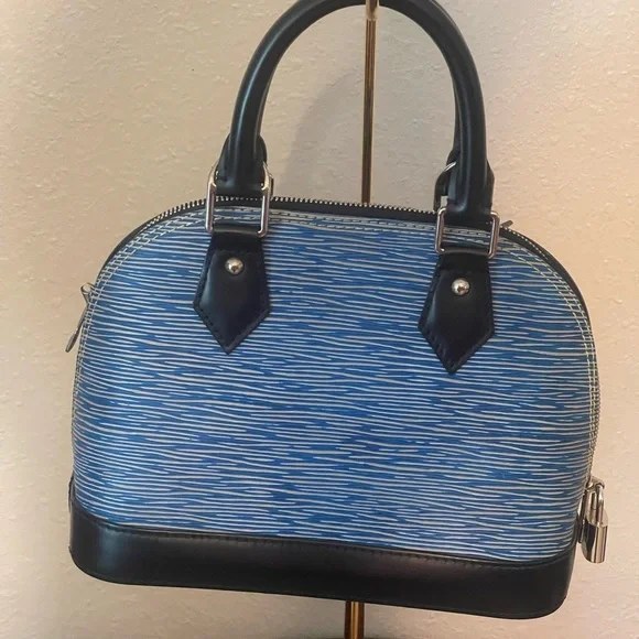 Louis Vuitton Epi Denim Alma BB Satchel - Picture 3 of 10